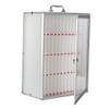Cell Phone Storage Cabinet, 36/48/60 Compartments, Aluminum Alloy, with Door Locks and Keys, School Classroom Phone Lockbox (Silver-B, 48) view 1