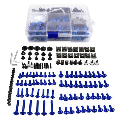 KJHOPY Motorcycle Fairing Screw Set for Suzuki GSXR600/GSXR750 2006–2010, Type B