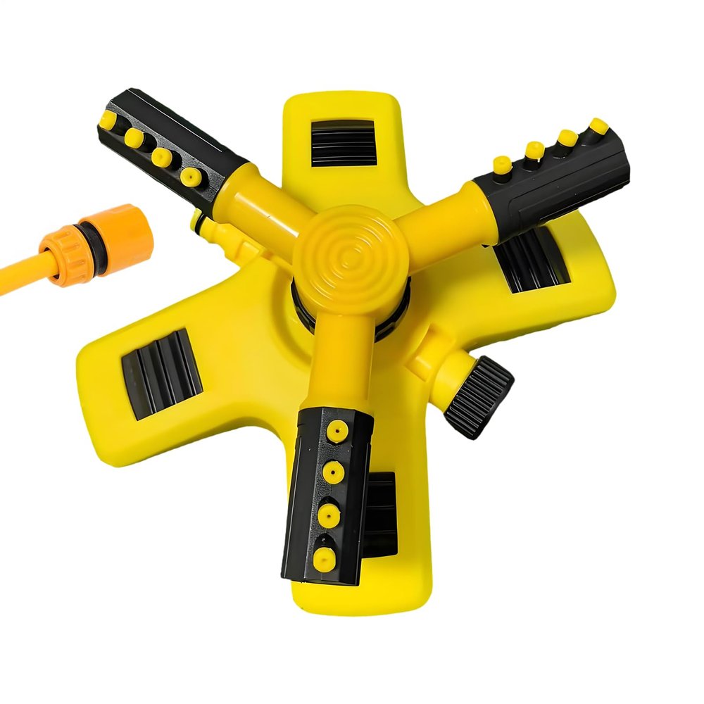 360° Rotating Lawn Sprinkler with Adjustable Nozzles, 8.66 in