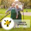 360° Rotating Lawn Sprinkler with Adjustable Nozzles, 8.66 in view 3