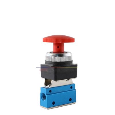 NVSFZGIYG 1/8-Inch MOV Series 2-Position, 2-Way Mechanical Valve, MOV-01/MOV-02/MOV-03/MOV-03A Pneumatic Control Valve, Manual Air Valve (MOV-03A)