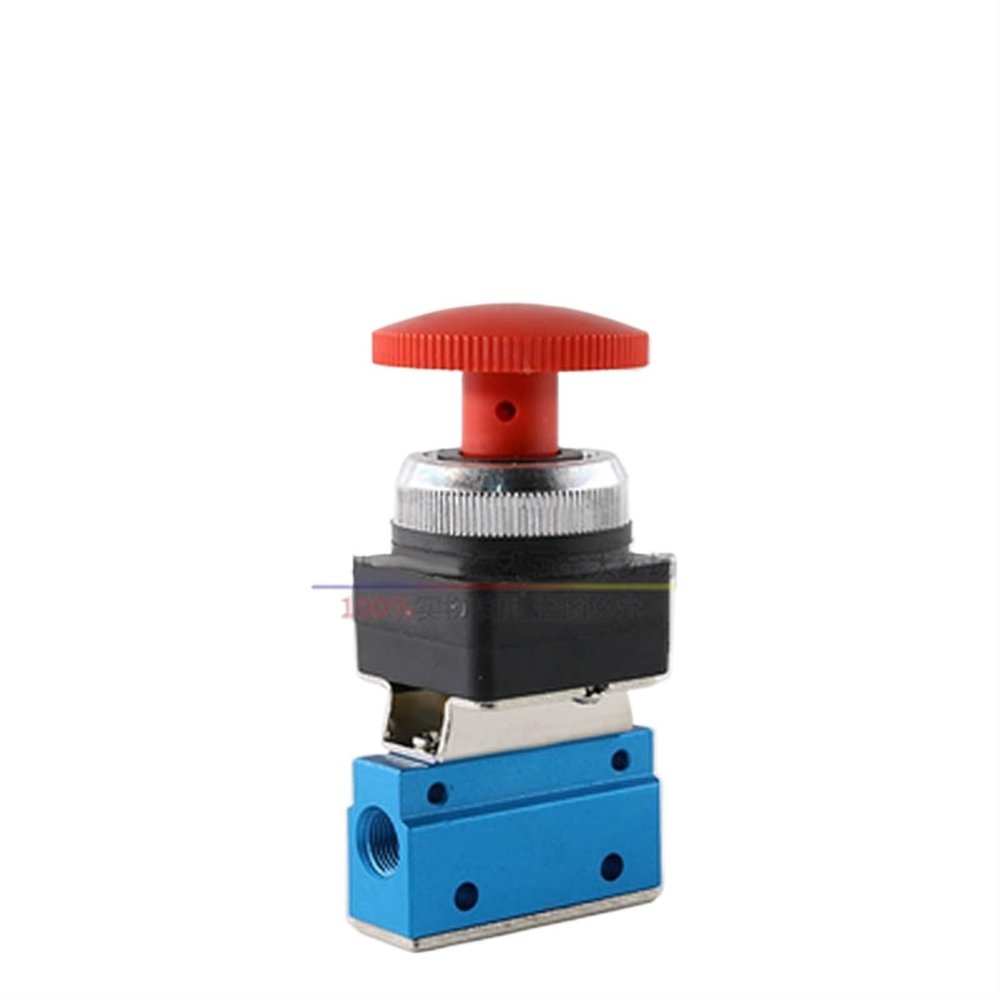 NVSFZGIYG 1/8-Inch MOV Series 2-Position, 2-Way Mechanical Valve, MOV-01/MOV-02/MOV-03/MOV-03A Pneumatic Control Valve, Manual Air Valve (MOV-03A)
