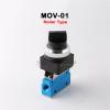 NVSFZGIYG 1/8-Inch MOV Series 2-Position, 2-Way Mechanical Valve, MOV-01/MOV-02/MOV-03/MOV-03A Pneumatic Control Valve, Manual Air Valve (MOV-03A) view 3