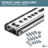 SOTOOLS 2 Pairs of Ball-Bearing Partial-Extension Drawer Slides, 310 mm, Max. 15 kg view 3