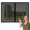 Magnetic Window Insect Screen, 97 x 60 cm, Black view 1