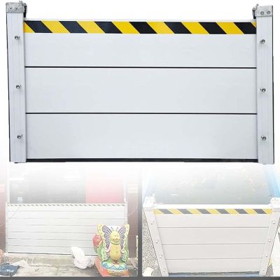 Generic Flood Protection Door Barrier, Flood Barrier for Diversion and Sealing, 1,200 cm × 100 cm
