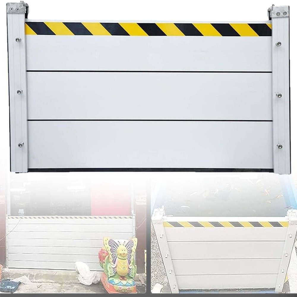 Generic Flood Protection Door Barrier, Flood Barrier for Diversion and Sealing, 1,200 cm × 100 cm