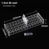 Transparent Centrifuge Tube Rack for 1.5 mL PCR Tubes, 100-Well, 11 mm Diameter view 4