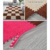Soft Interlocking Plush Foam Floor Mat Set, 30 x 30 cm, 9 Tiles view 4