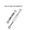 WTAXBH 2-Pack M10 Stainless Steel 304 Hook-and-Eye Turnbuckle view 3