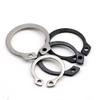 External Retaining Ring 3 mm 30 mm, Stainless Steel/Carbon Steel Circlip for Grooved Shafts, Pins and Bolts (Carbon Steel, M4, 50 pcs) view 3