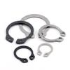 External Retaining Ring 3 mm 30 mm, Stainless Steel/Carbon Steel Circlip for Grooved Shafts, Pins and Bolts (Carbon Steel, M4, 50 pcs) view 4