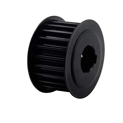 1pc 20-Tooth HTD 8M Steel Timing Pulley, AF Type, for 25/30/40mm Belt Widths, 8-28mm Bore
