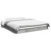 CFODOJ Home & Garden Bed Frame Without Mattress, Concrete Gray, 160 x 200 cm view 2