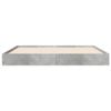 CFODOJ Home & Garden Bed Frame Without Mattress, Concrete Gray, 160 x 200 cm view 4