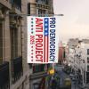 4x6 ft Pro-Democracy Anti-Project 2025 Double-Sided Garden Yard Flag, Stop Project 2025, No Flag Stand view 4