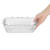Olympia Kristallon Medium Clear SAN Salad Bowl, 2 Liters, 1,999.2 mL view 3