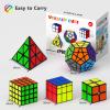 Vdealen Magic Cube Set, Speed Cubes 2x2, 4x4, Pyraminx, Mirror Cube and Megaminx view 2