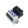 4V210-08 Solenoid Valve Manifold, 2–6-Way, 10 mm Fitting, AC 220 V view 1
