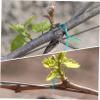 1000 Flexible Green Plant Twist Ties, Galvanized Iron Wire view 3