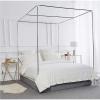 Stainless Steel Mosquito Net Frame for Canopy Beds, Fits Twin, Double, King and Super King Beds, 30 mm, 1 × 2 m, Classic Design, Insect Barrier, Durable and Stylish view 1