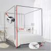 Stainless Steel Mosquito Net Frame for Canopy Beds, Fits Twin, Double, King and Super King Beds, 30 mm, 1 × 2 m, Classic Design, Insect Barrier, Durable and Stylish view 3