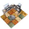 Laegnfho 70 x 120 cm Floor Protection Mat for Hard Floors and Carpet, Non-Slip Rectangular Chair Mat view 1