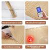 Rattan Webbing Roll for Furniture, 40 x 100 cm, Woven Plastic Rattan Roll for Caning Projects and Home Decor, Brown view 4