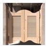 SKINPA Solid Wood Double Swing Doors, Rustic Two-Way Design, Customizable (W100 x H90 cm) view 2
