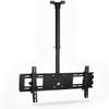 Ceiling TV Mount, 360° Swivel and Tilt, for 37–75 in Flat and Curved TVs up to 100 kg view 1