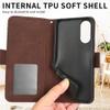 Lucyliy Case for Asus Zenfone 12 Ultra, PU Leather Flip Cover, Black view 4