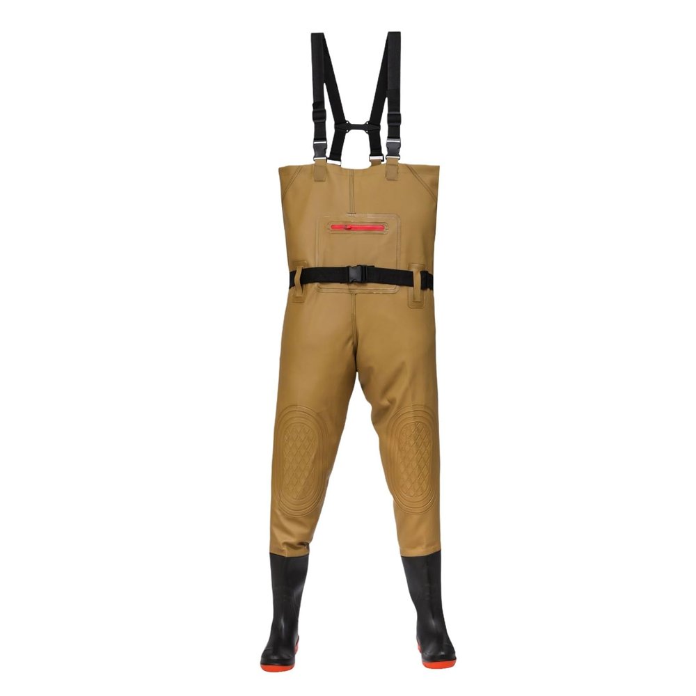 Floating Waders for Men and Women with Integrated Boots, Sizes 36–47
