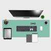 Giallobus Vinyl Desk Pad, Aqua, 120 x 40 cm view 1