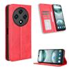 Lucyliy Case for Umidigi G100/G100A, PU Leather Flip Wallet Cover, Red view 2