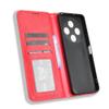 Lucyliy Case for Umidigi G100/G100A, PU Leather Flip Wallet Cover, Red view 3