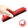 Lucyliy Case for Umidigi G100/G100A, PU Leather Flip Wallet Cover, Red view 4
