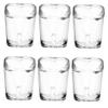 VALICLUD 6-Piece Heart-Shaped Shot Glasses with Sturdy Bases for Parties and Christmas Bars view 1