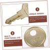 Veemoon 6-Piece Toilet Paper Dispenser Key Set Compatible with Gamco and Other Towel Dispensers, Easy to Use, Consistent Performance, Precise Fit view 3