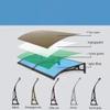 Door Awning, Waterproof with UV Protection, Easy to Install, 80 x 120 cm view 4