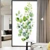 Aquarell Leaf Privacy Window Film, Static Cling, 45 x 60 cm view 3
