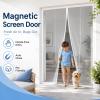 Generic Magnetic Fly Screen Door, Self-Closing, No-Drill Installation, 270 x 270 cm view 2