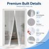 Generic Magnetic Fly Screen Door, Self-Closing, No-Drill Installation, 270 x 270 cm view 4