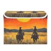 famyily Western Cowgirl Under-Bed Storage Container with Lid Handle view 1