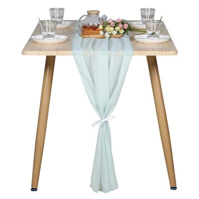 VDCVADKYE Romantic Table Runner 30 cm x 300 cm (Mint Green)