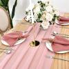 VDCVADKYE Romantic Table Runner 30 cm x 300 cm (Mint Green) view 3