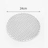 JHSDHYD 24 cm Round Stainless Steel Folding Grill Basket view 2