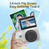 VELATEMOR 5K Digital Camera, 75 MP, 18x Digital Zoom, AI Autofocus, Wi-Fi, 128G view 4