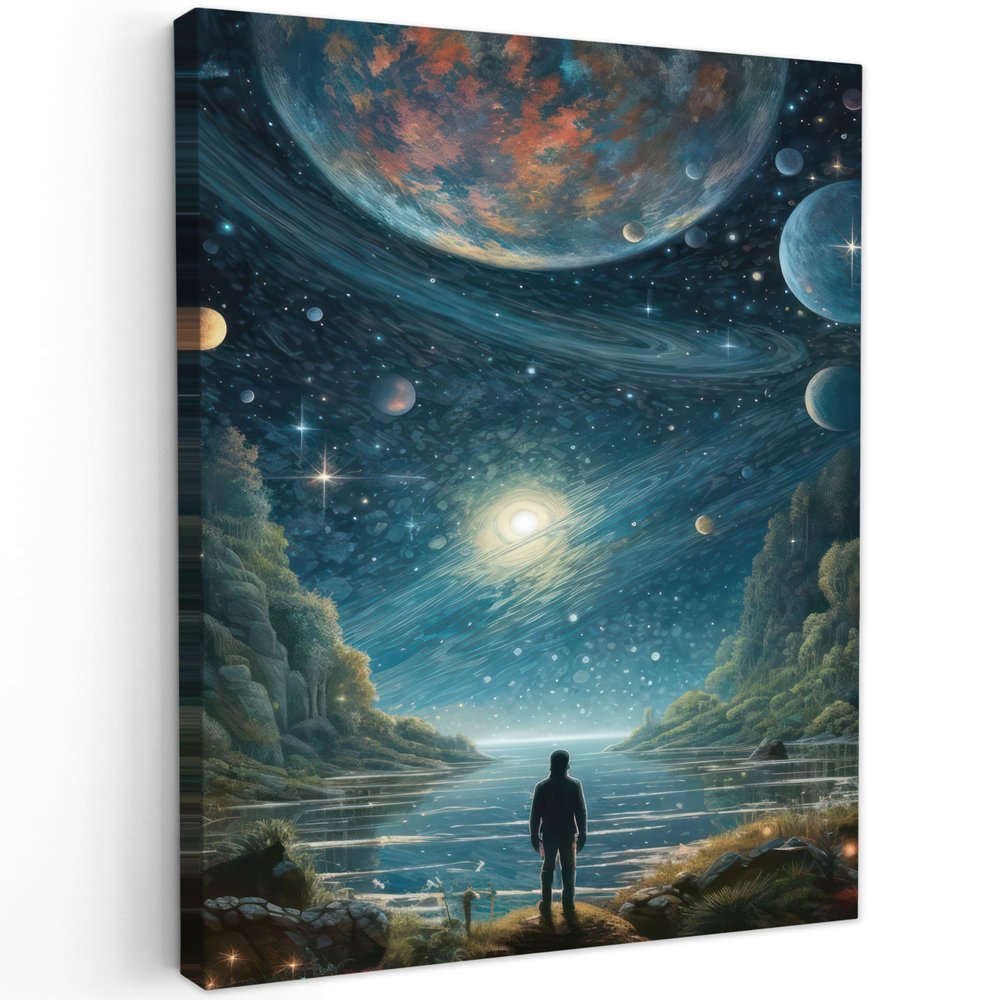 MuchoWow Canvas Wall Art for Living Room