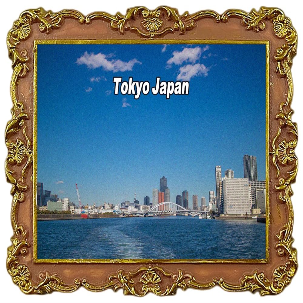 Tokyo, Japan Travel Souvenir Refrigerator Magnet