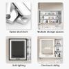 LED Bathroom Mirror Cabinet with Storage, Smart Wall-Mounted Design, 35.4 x 25.6 in view 3